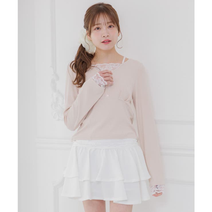 レースレイヤード風NTPO | RETRO GIRL | 詳細画像17 