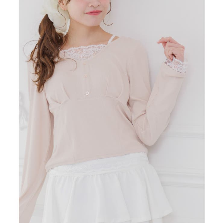 PNK0 | レースレイヤード風NTPO | RETRO GIRL