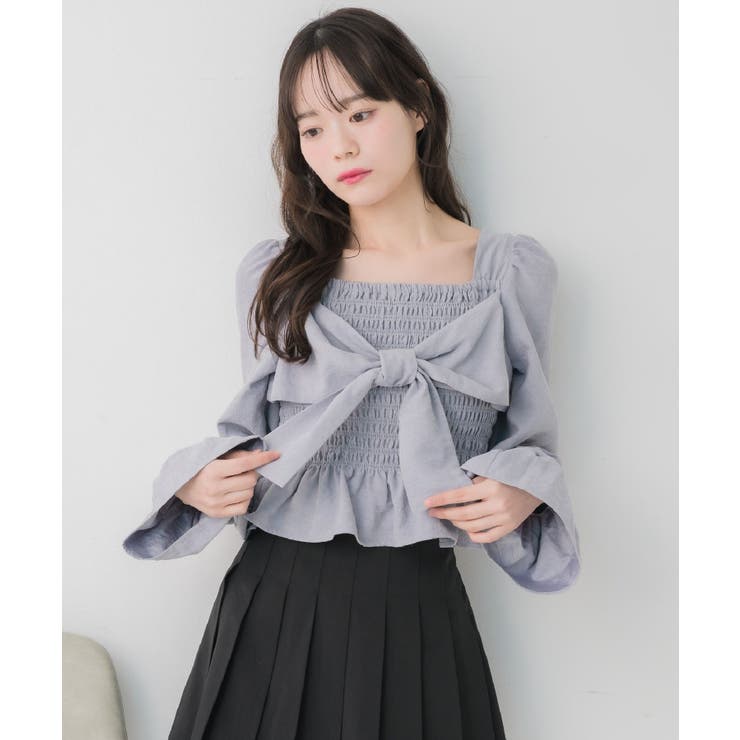 フロントリボンシャーリングBL | RETRO GIRL | 詳細画像13 