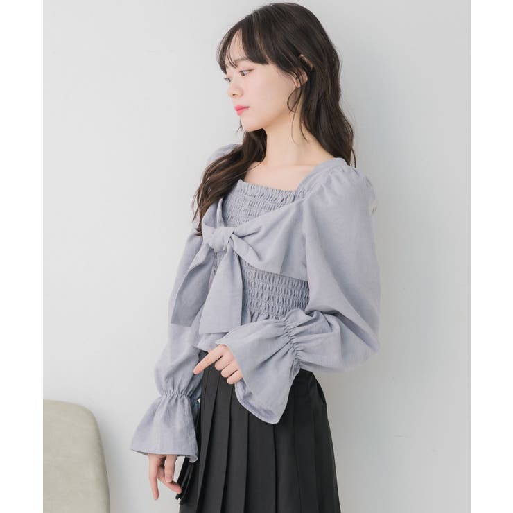 フロントリボンシャーリングBL | RETRO GIRL | 詳細画像17 