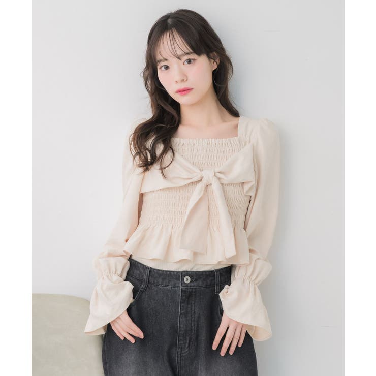 フロントリボンシャーリングBL | RETRO GIRL | 詳細画像23 