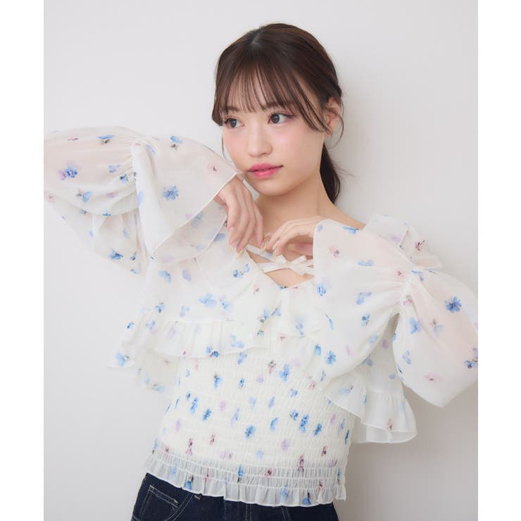 フリルボレロ＆キャミSET | RETRO GIRL | 詳細画像30 