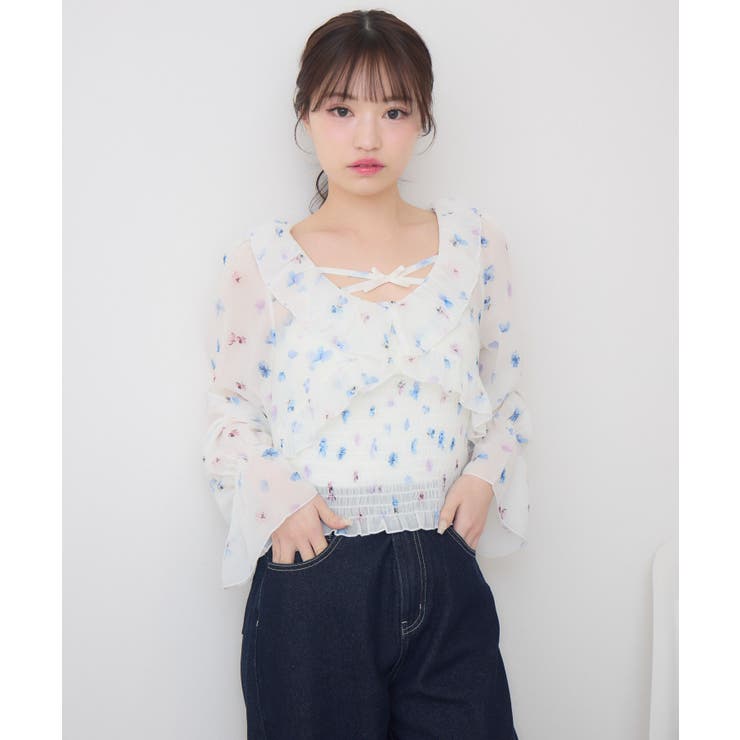 フリルボレロ＆キャミSET | RETRO GIRL | 詳細画像35 