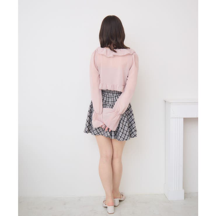 フリルボレロ＆キャミSET | RETRO GIRL | 詳細画像5 