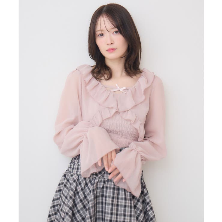 フリルボレロ＆キャミSET | RETRO GIRL | 詳細画像7 