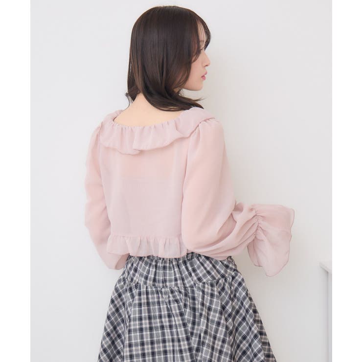 フリルボレロ＆キャミSET | RETRO GIRL | 詳細画像9 