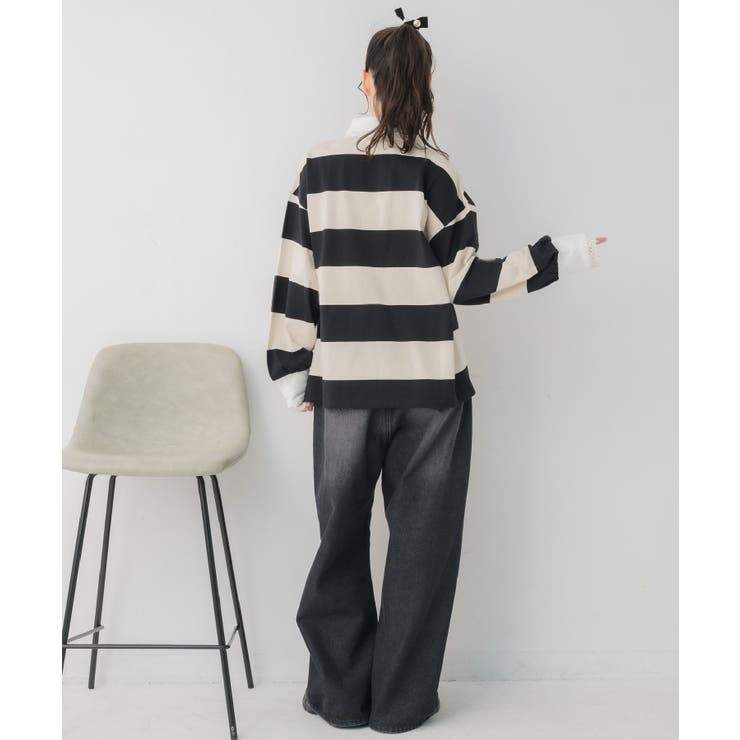 レース付きラガーSH | RETRO GIRL | 詳細画像13 