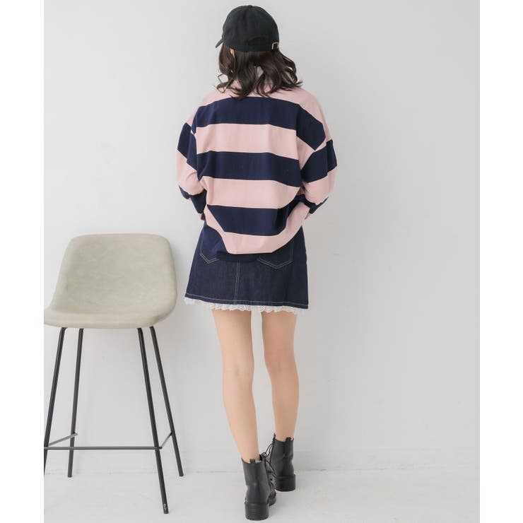 レース付きラガーSH | RETRO GIRL | 詳細画像26 