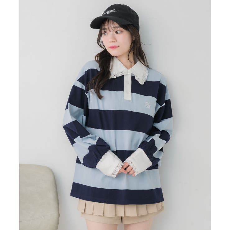 レース付きラガーSH | RETRO GIRL | 詳細画像7 