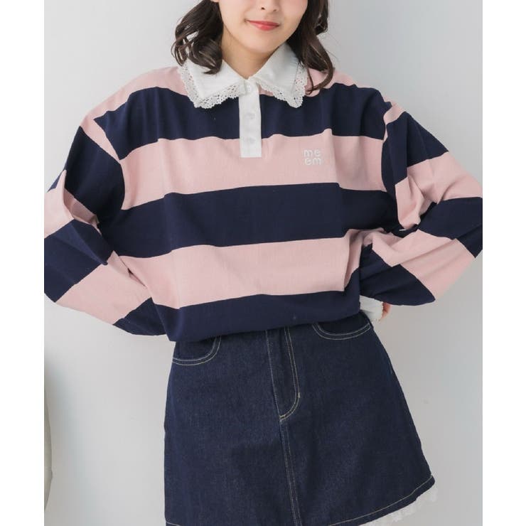 PNK0 | レース付きラガーSH | RETRO GIRL