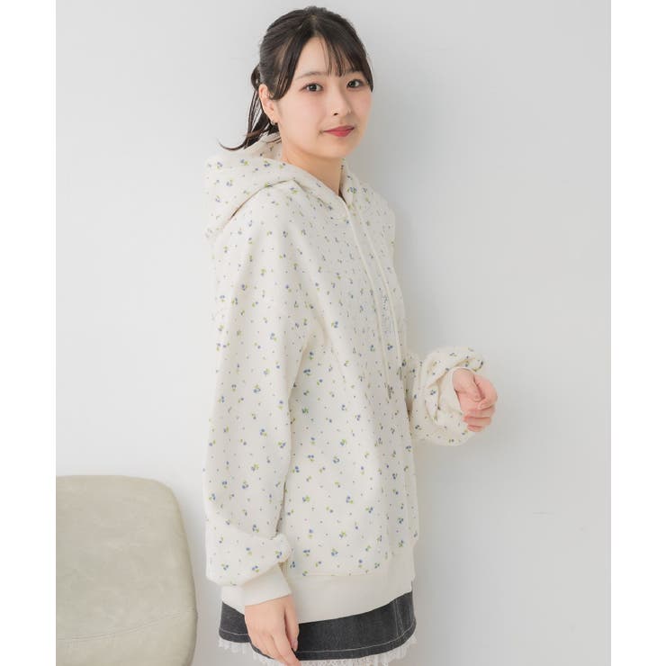 ビジューロゴBIGフーディー | RETRO GIRL | 詳細画像17 