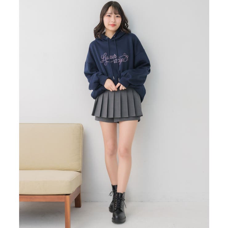 ビジューロゴBIGフーディー | RETRO GIRL | 詳細画像20 