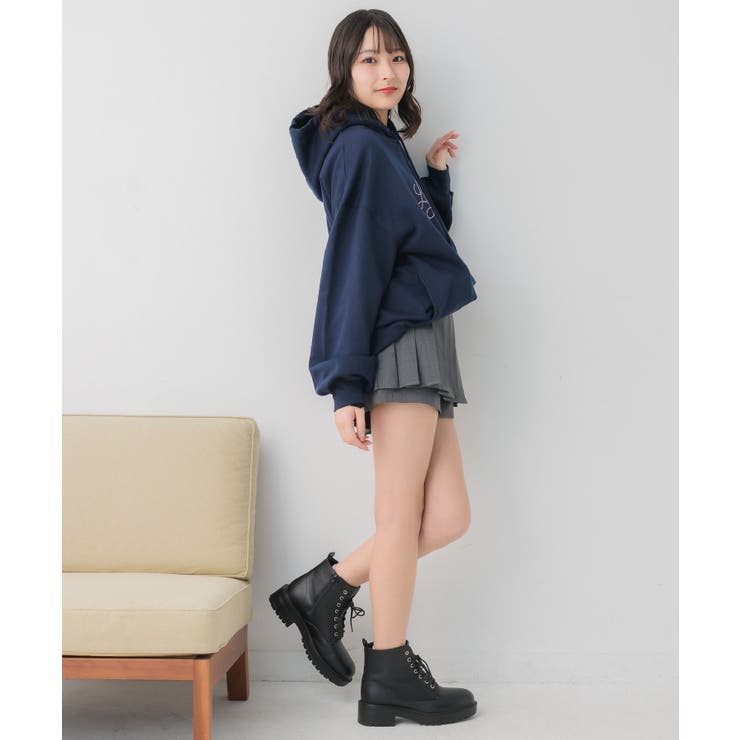 ビジューロゴBIGフーディー | RETRO GIRL | 詳細画像21 