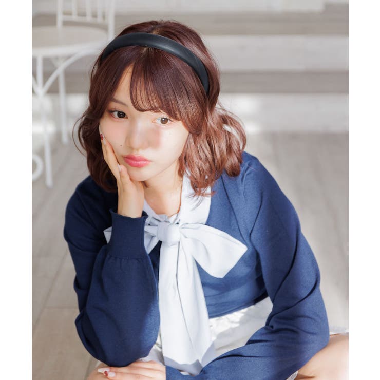 ボウタイ付レイヤード風NTPO | RETRO GIRL | 詳細画像18 