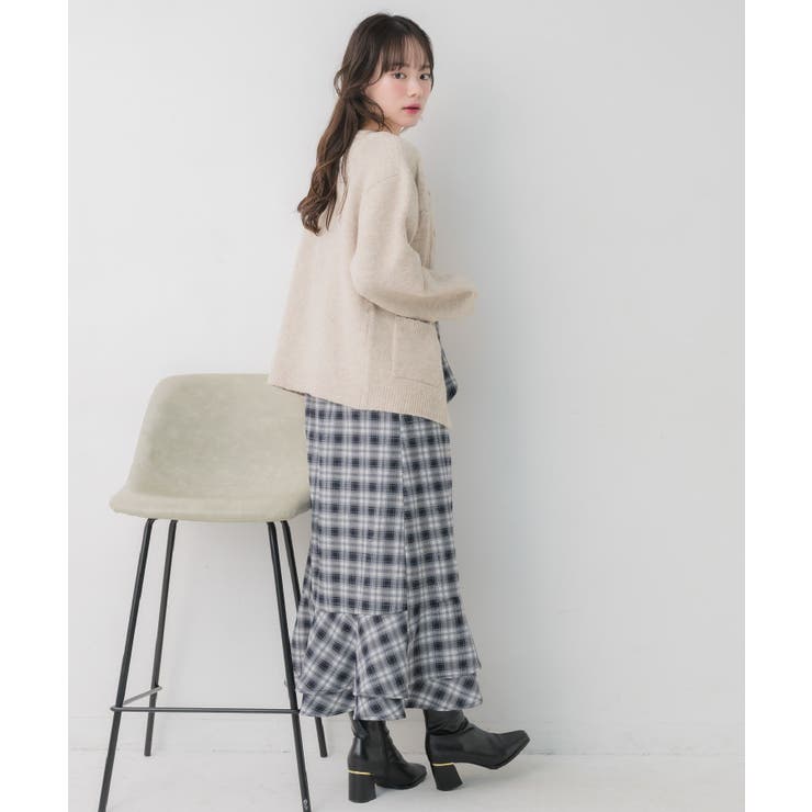 ラッフルロングキャミOP | RETRO GIRL | 詳細画像11 