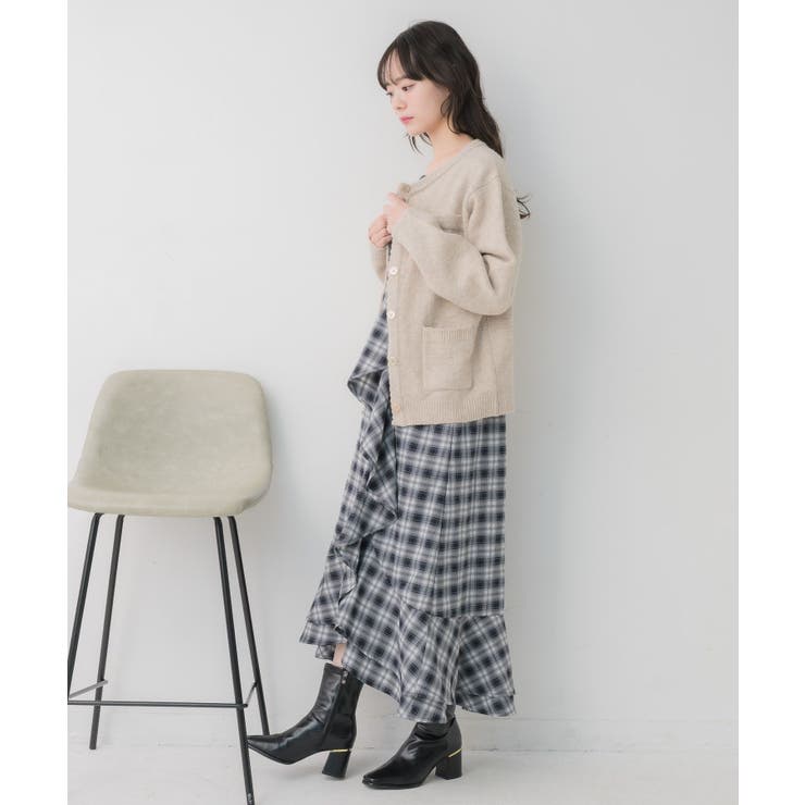 ラッフルロングキャミOP | RETRO GIRL | 詳細画像13 