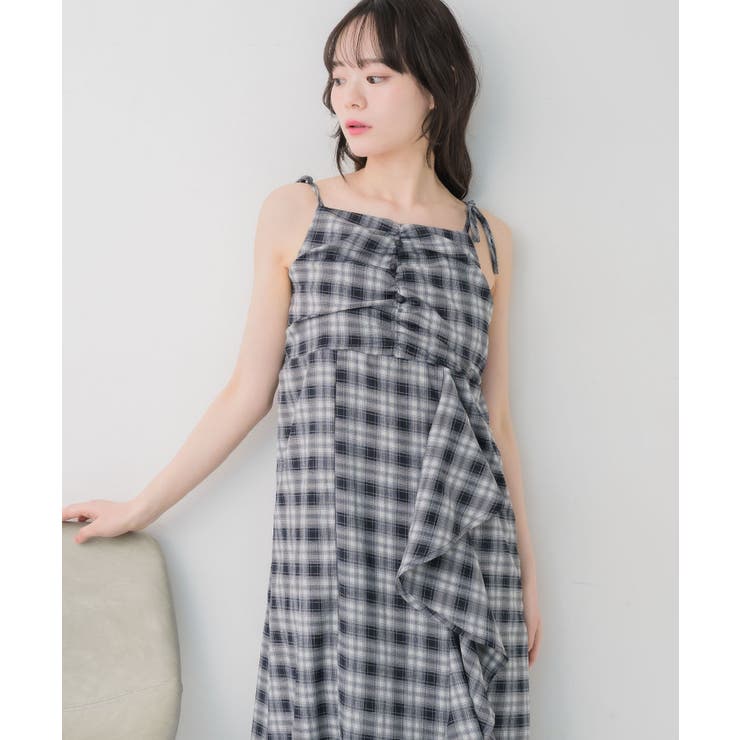 ラッフルロングキャミOP | RETRO GIRL | 詳細画像14 