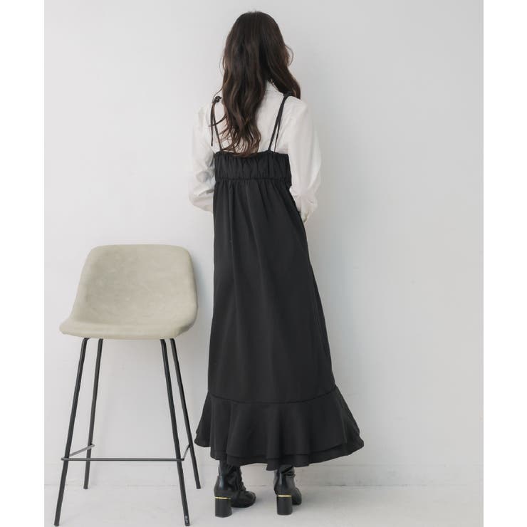 ラッフルロングキャミOP | RETRO GIRL | 詳細画像4 