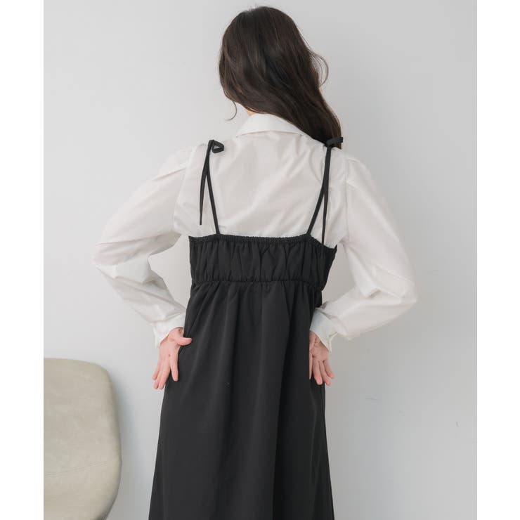 ラッフルロングキャミOP | RETRO GIRL | 詳細画像8 