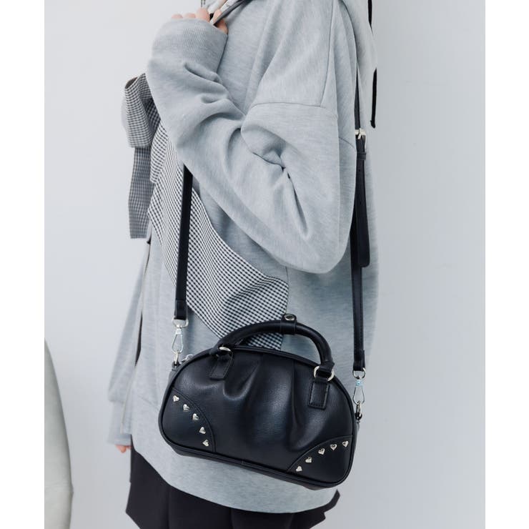 ハートスタッズミニバッグ | RETRO GIRL | 詳細画像9 