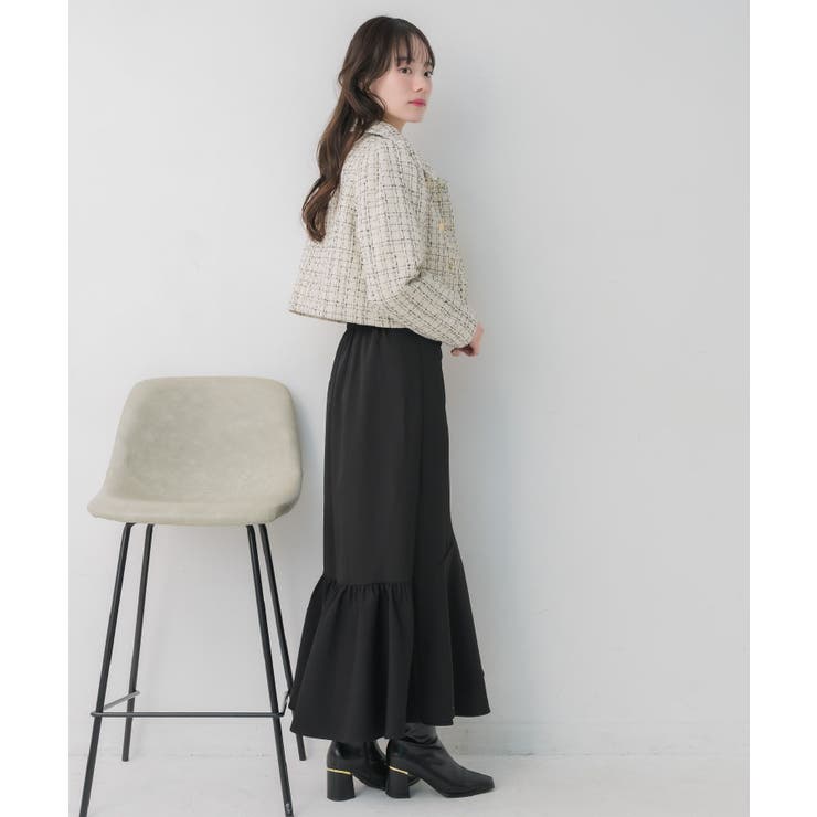 レース付ツイードコート | RETRO GIRL | 詳細画像11 