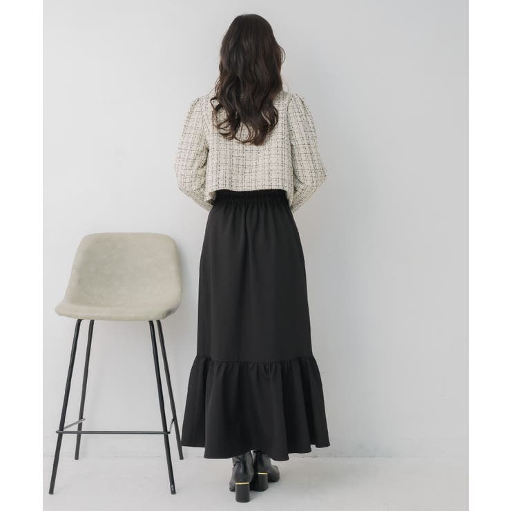 レース付ツイードコート | RETRO GIRL | 詳細画像12 