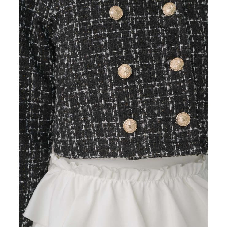 レース付ツイードコート | RETRO GIRL | 詳細画像19 