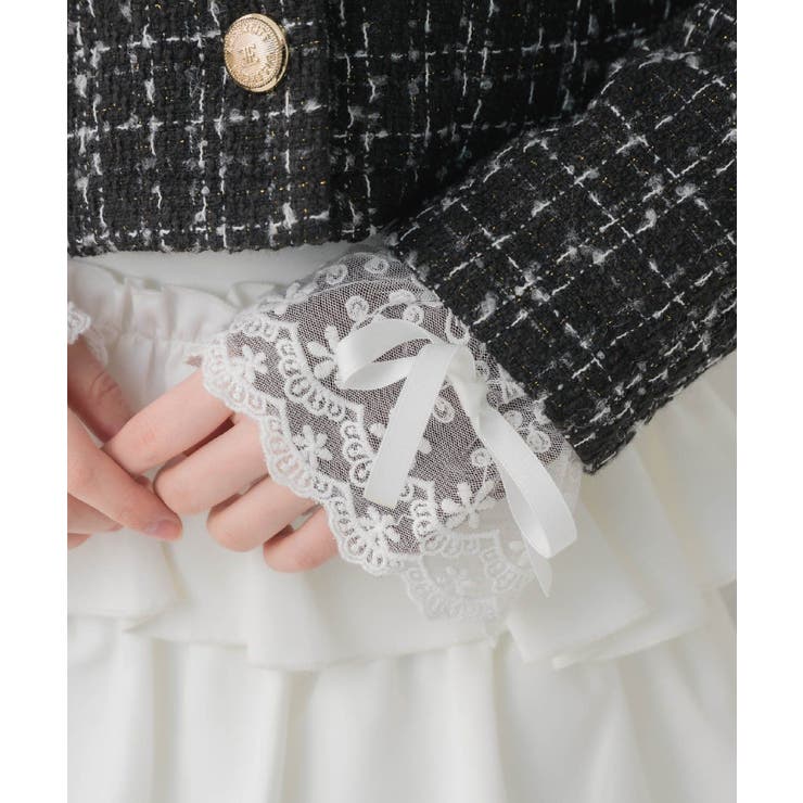 レース付ツイードコート | RETRO GIRL | 詳細画像22 