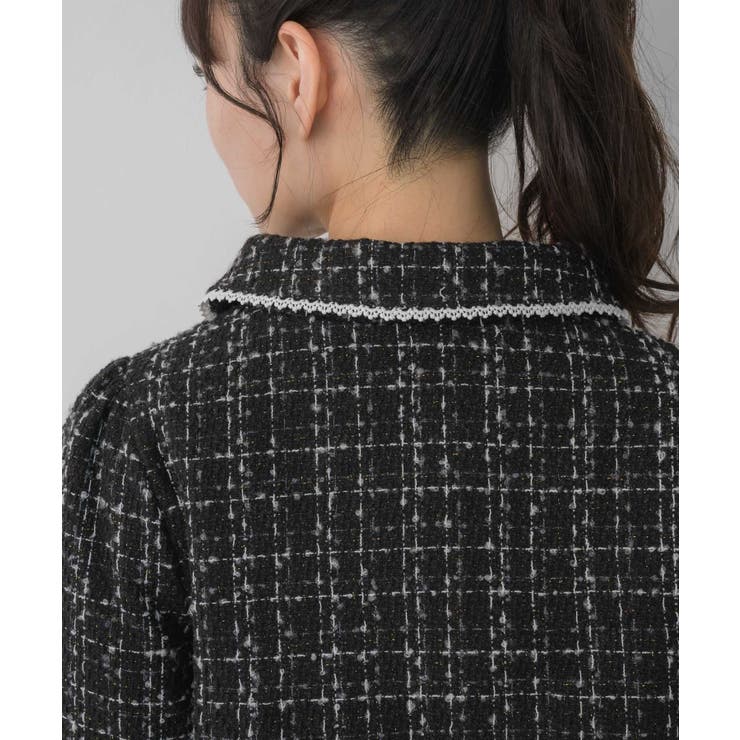 レース付ツイードコート | RETRO GIRL | 詳細画像25 