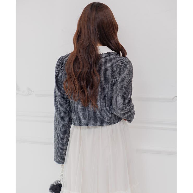 2枚襟ツイードJK | RETRO GIRL | 詳細画像16 