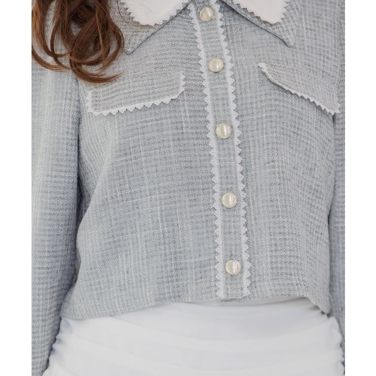 2枚襟ツイードJK | RETRO GIRL | 詳細画像20 