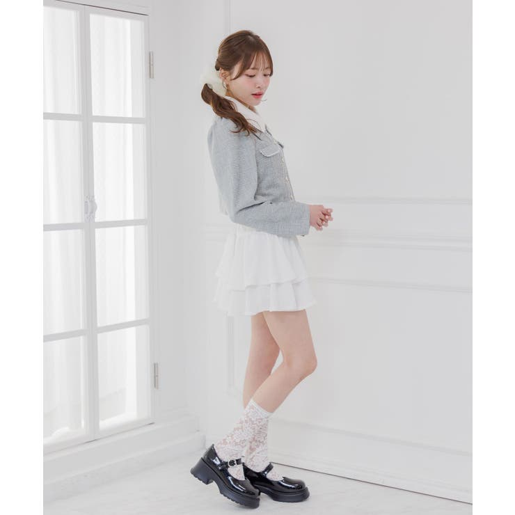 2枚襟ツイードJK | RETRO GIRL | 詳細画像3 