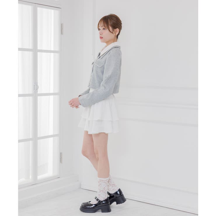 2枚襟ツイードJK | RETRO GIRL | 詳細画像5 