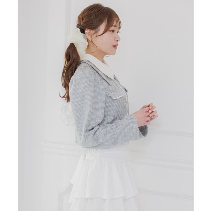 2枚襟ツイードJK | RETRO GIRL | 詳細画像7 