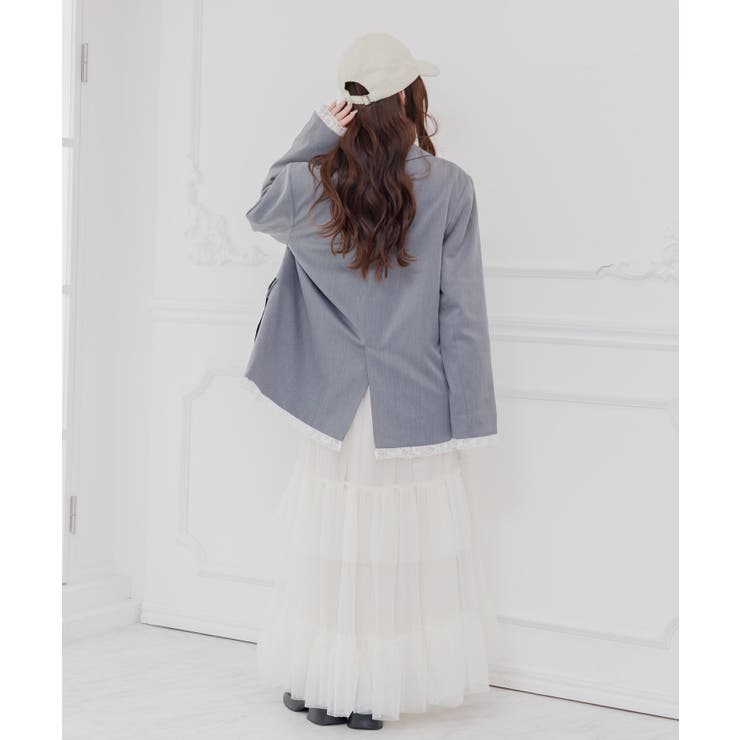 【セットアップ対応】リボンポケットテーラードJK | RETRO GIRL | 詳細画像15 