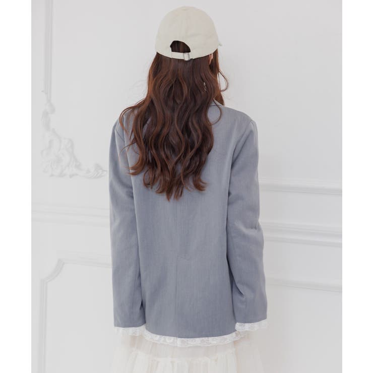 【セットアップ対応】リボンポケットテーラードJK | RETRO GIRL | 詳細画像19 