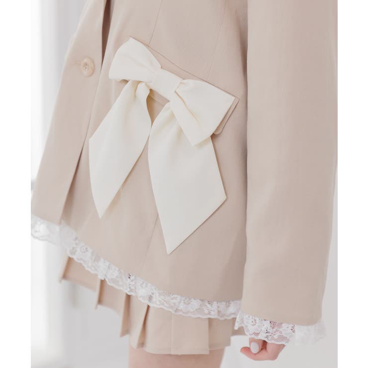 【セットアップ対応】リボンポケットテーラードJK | RETRO GIRL | 詳細画像26 