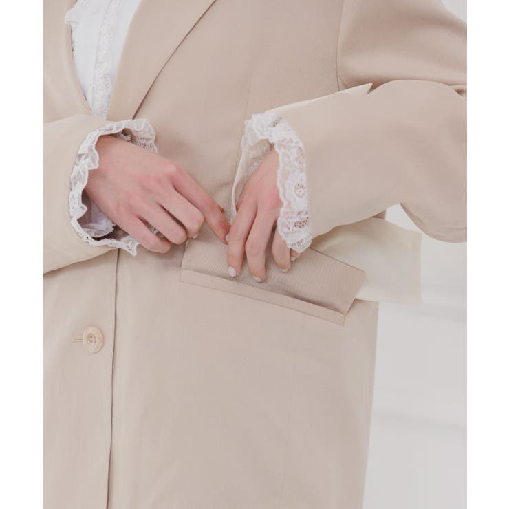 【セットアップ対応】リボンポケットテーラードJK | RETRO GIRL | 詳細画像27 