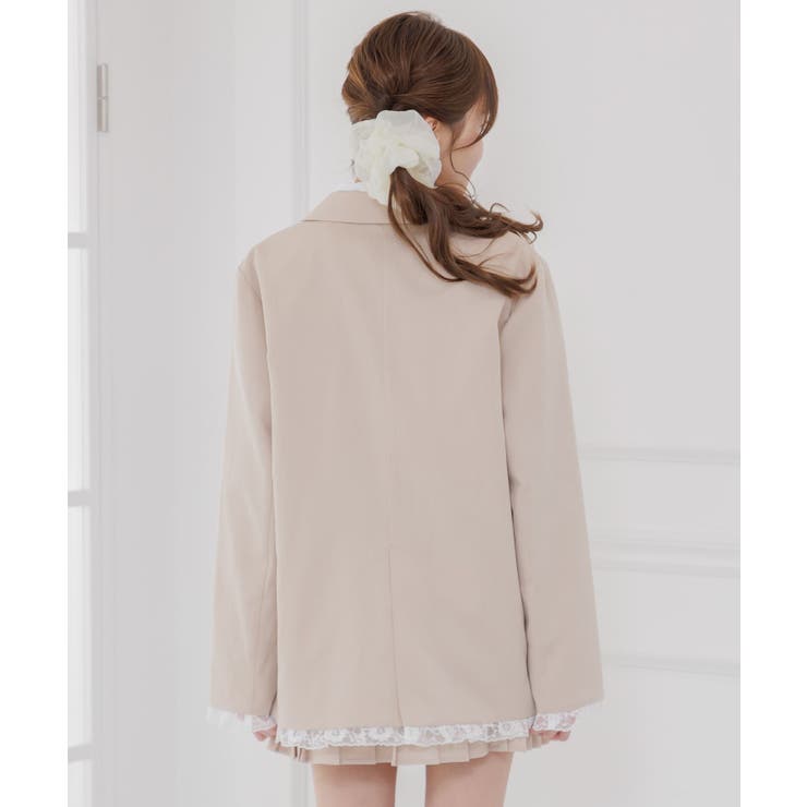 【セットアップ対応】リボンポケットテーラードJK | RETRO GIRL | 詳細画像9 