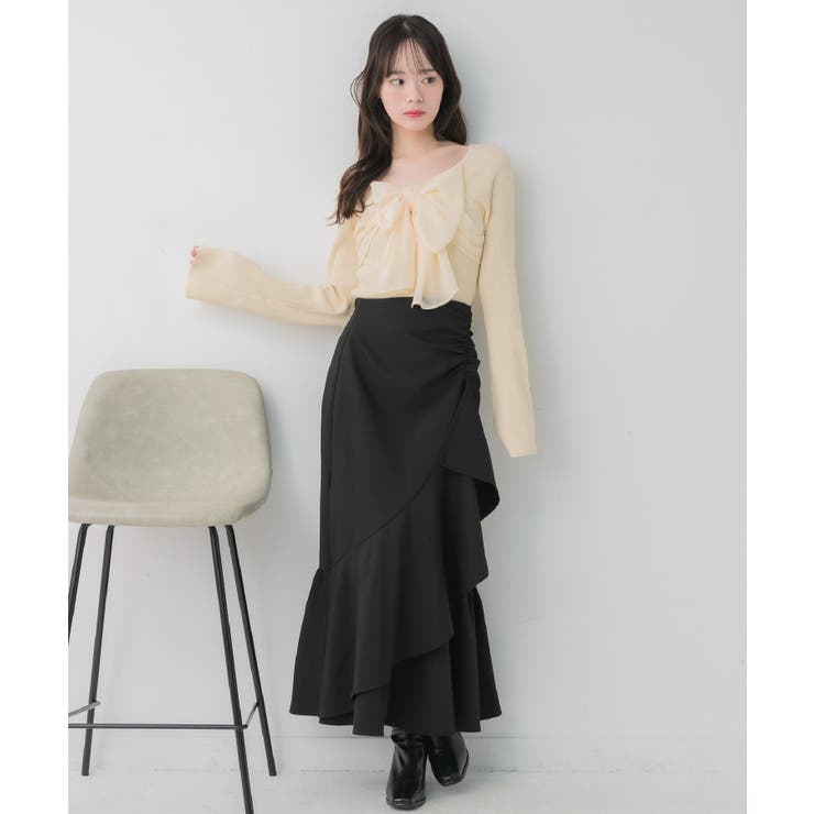 ギャザーフリルマーメイドSK | RETRO GIRL | 詳細画像10 