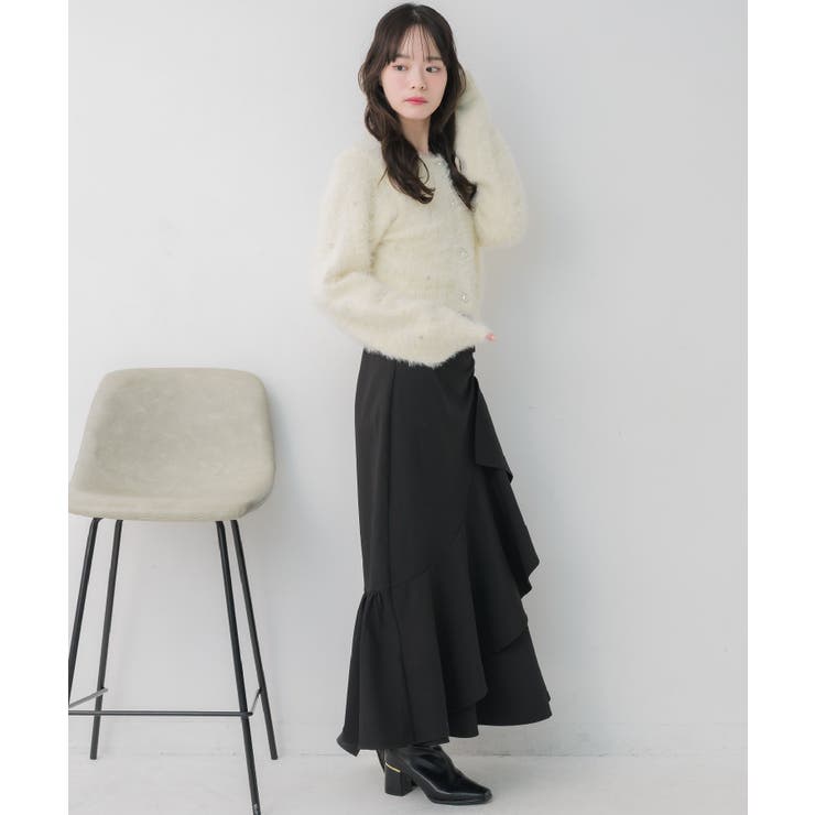 ギャザーフリルマーメイドSK | RETRO GIRL | 詳細画像3 