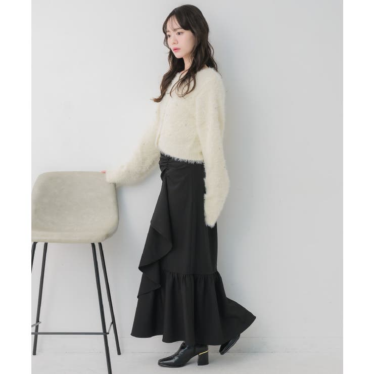 ギャザーフリルマーメイドSK | RETRO GIRL | 詳細画像4 