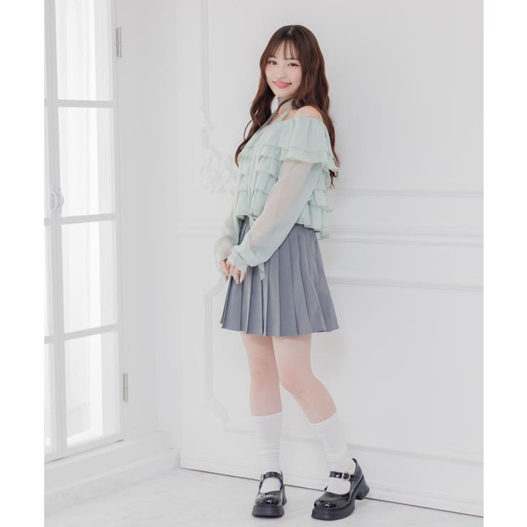 【セットアップ対応】細プリーツミニSK | RETRO GIRL | 詳細画像11 