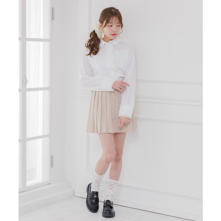【セットアップ対応】細プリーツミニSK | RETRO GIRL | 詳細画像12 