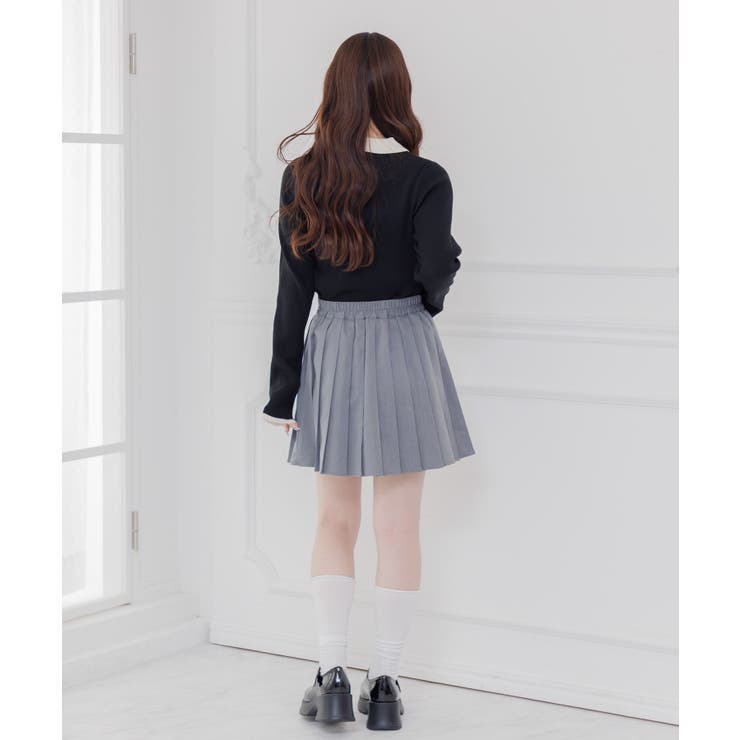 【セットアップ対応】細プリーツミニSK | RETRO GIRL | 詳細画像4 