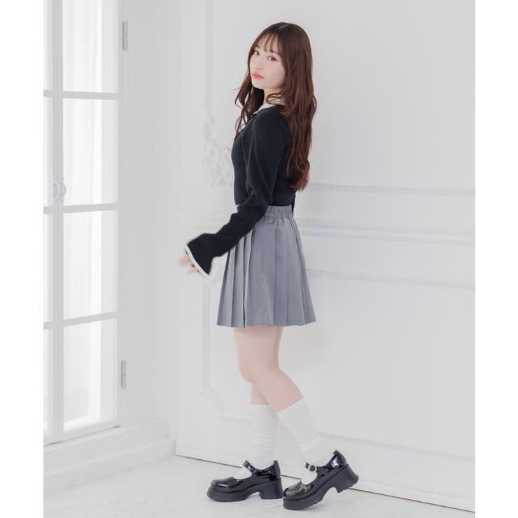 【セットアップ対応】細プリーツミニSK | RETRO GIRL | 詳細画像5 