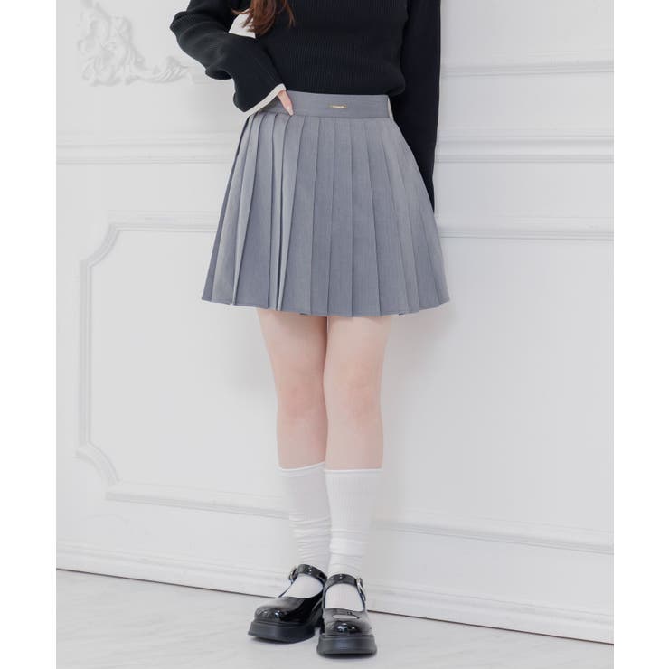 【セットアップ対応】細プリーツミニSK | RETRO GIRL | 詳細画像6 