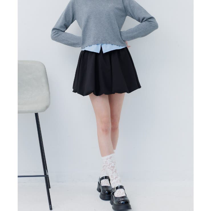 BLK1 | バルーンミニSK | RETRO GIRL