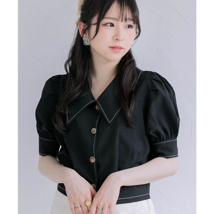 A.PRESSE - アプレッセ 25SS Leather Regular Collar Shirt(25АР