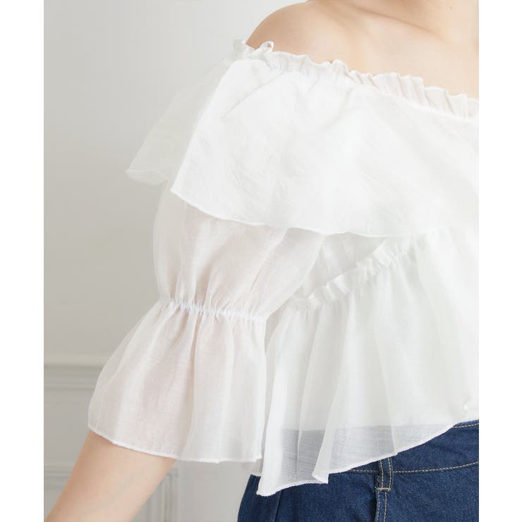 フリルオフショルBL | RETRO GIRL | 詳細画像10 